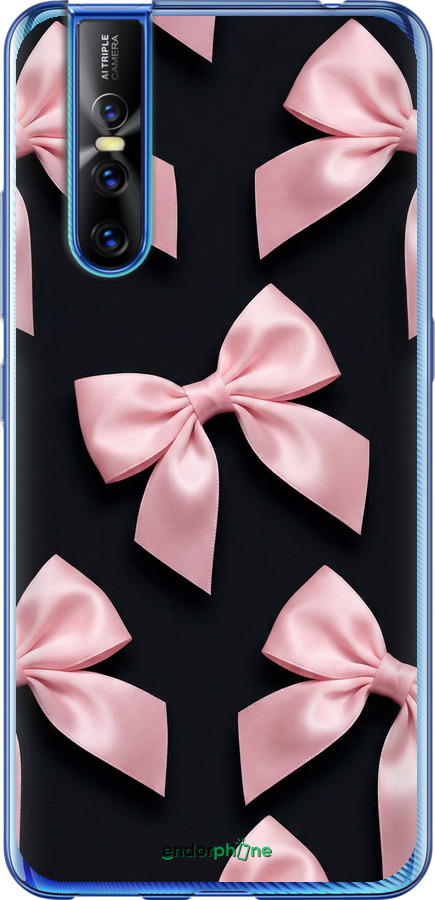 2D пластиковый чехол Coquette Ribbons Dark Coquette для Vivo V15 pro - 6767t-1763 изображение 