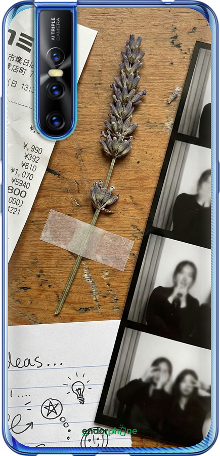 2D пластиковый чехол Aesthetic Scrapbook Collage для Vivo V15 pro - 6773t-1763 изображение 