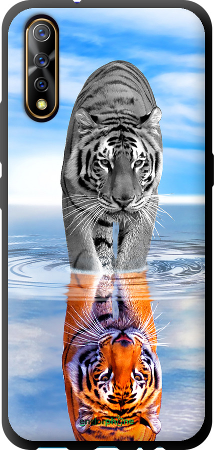 TPU чехол Тигр для Vivo V17 Neo - 6016b-1764 изображение 