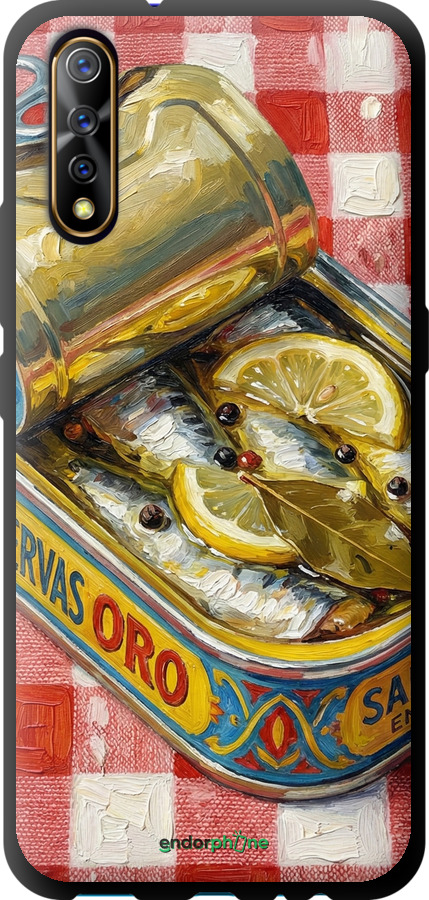 TPU чехол Vintage Sardine Tin Phone для Vivo V17 Neo - 6772b-1764 изображение 