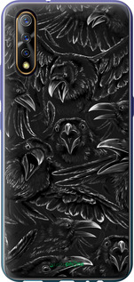 2D пластиковый чехол Воронья ярость для Vivo V17 Neo - 6474t-1764 изображение 