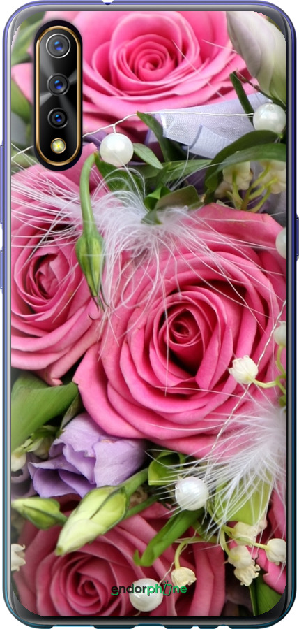 

2D пластиковий чохол "Ніжність" для Vivo V17 Neo, Рожевий