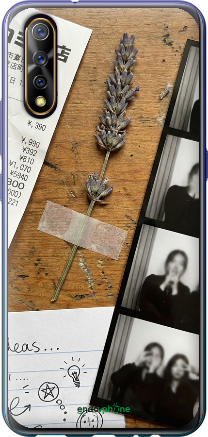 2D пластиковый чехол Aesthetic Scrapbook Collage для Vivo V17 Neo - 6773t-1764 изображение 