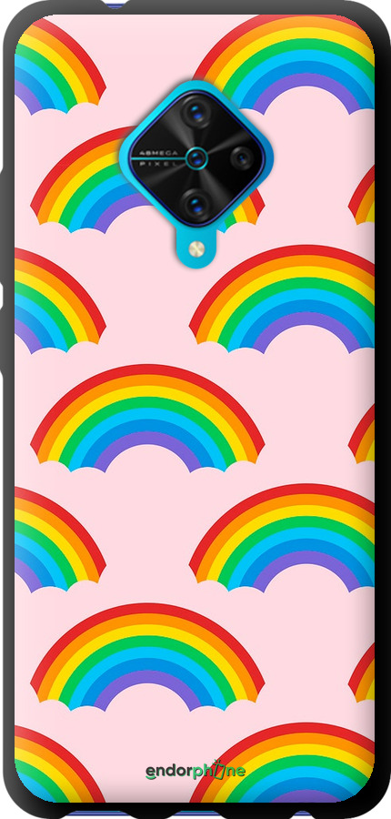 TPU чехол Rainbows для Vivo V17 - 4478b-1819 изображение 
