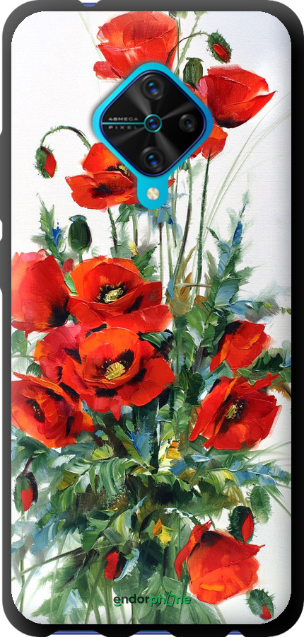 

TPU musta cover "Unikot" for Vivo V17, Valkoinen