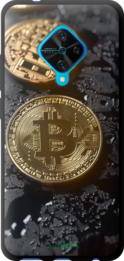 TPU чехол Вулканический Bitcoin для Vivo V17 - 6092b-1819 изображение 