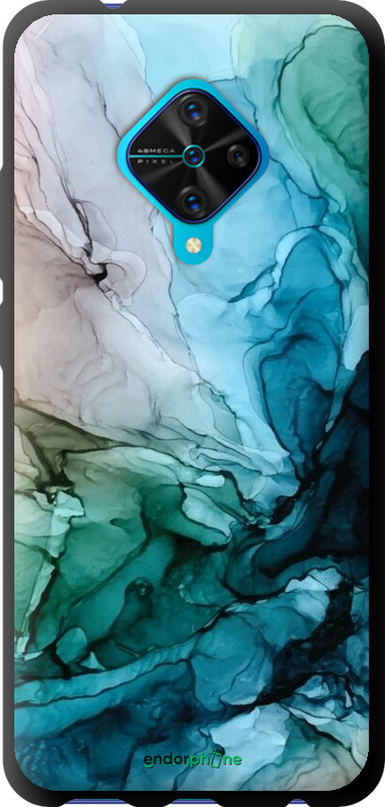 TPU чехол С красочной абстрактной картиной Соленые берега для Vivo V17 - 6405b-1819 изображение 