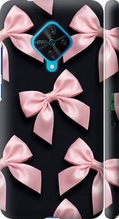 3D пластиковий матовий чехол Coquette Ribbons Dark Coquette для Vivo V17 - 6767m-1819 изображение 