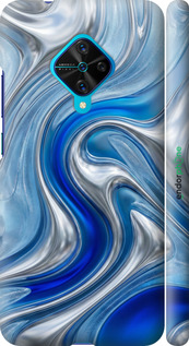 3D пластиковый матовый чехол Liquid Chrome для Vivo V17 - 6781m-1819 изображение 