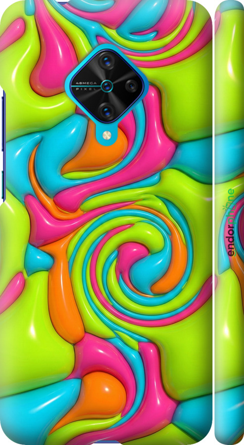 3D пластиковий матовий чехол Y2K Jelly Dream для Vivo V17 - 6780m-1819 изображение 