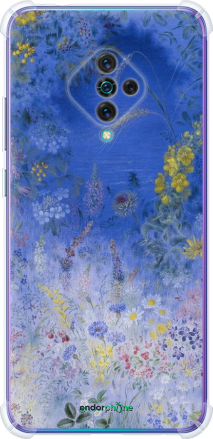 Силіконовий протиударний с посиленими кутами чехол Білокур для Vivo V17 - 5908sp-1819 изображение 