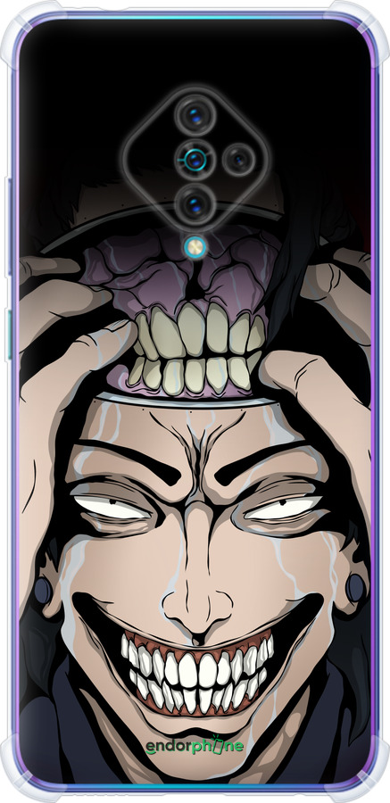 Силіконовий протиударний с посиленими кутами чехол Kenjaku Магічна Битва для Vivo V17 - 6151sp-1819 изображение 