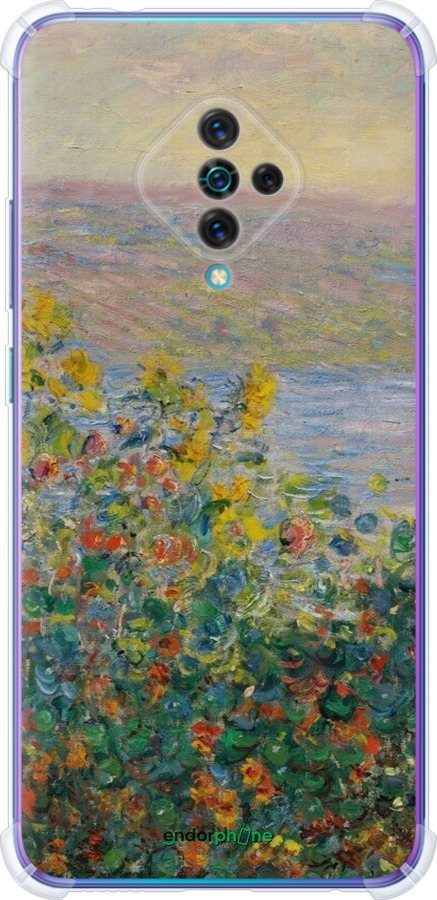 Силіконовий протиударний с посиленими кутами чехол Краєвид для Vivo V17 - 6445sp-1819 изображение 