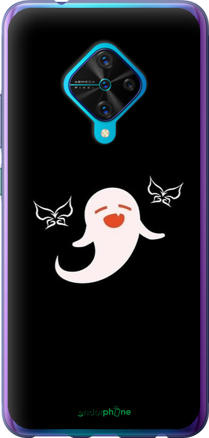 2D пластиковый чехол Genshin Impact Ху Тао Искусство духа-призрака для Vivo V17 - 6534t-1819 изображение 