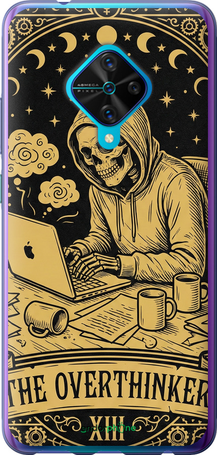 Силиконовый чехол The Overthinker для Vivo V17 - 6774u-1819 изображение 
