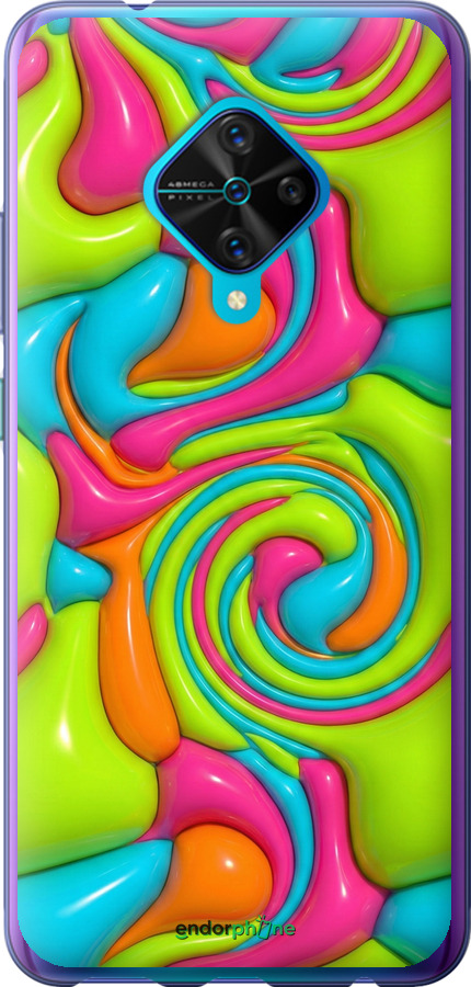 Силиконовый чехол Y2K Jelly Dream для Vivo V17 - 6780u-1819 изображение 