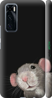 3D пластиковый матовый чехол 'The Peeking Rat' для Vivo V20 SE -  изображение 8