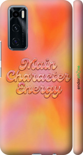 3D пластиковый матовый чехол Aura Gradient Main Character Energy Aesthetic Y2K для Vivo V20 SE - 6783m-2128 изображение 