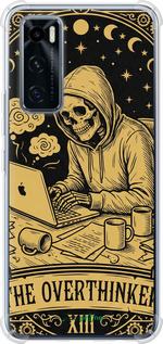 Силикон с усиленными углами чехол The Overthinker для Vivo V20 SE - 6774sp-2128 изображение 