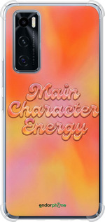 Силикон с усиленными углами чехол Aura Gradient Main Character Energy Aesthetic Y2K для Vivo V20 SE - 6783sp-2128 изображение 