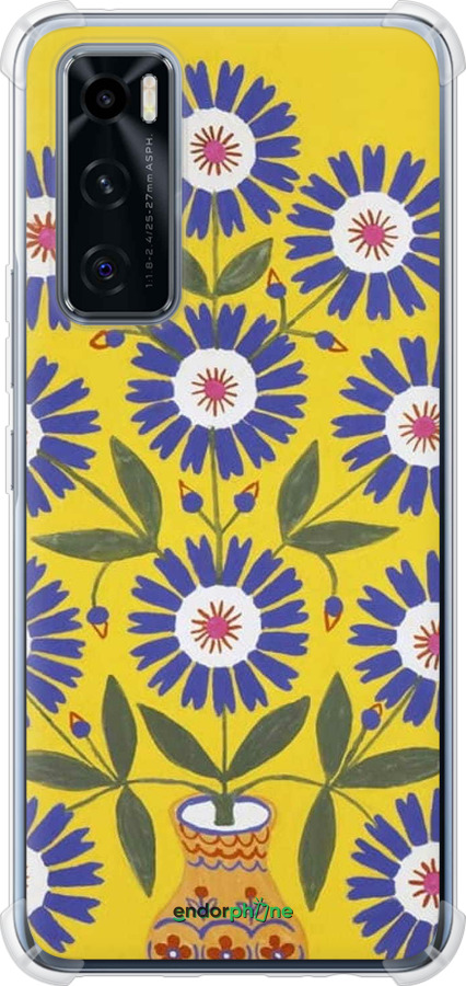 Силикон с усиленными углами чехол Примаченко2 для Vivo V20 SE - 5910sp-2128 изображение 