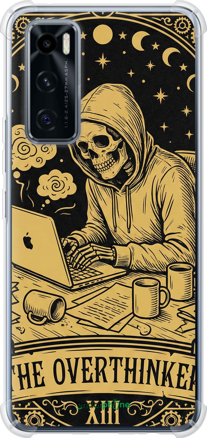 Силикон с усиленными углами чехол The Overthinker для Vivo V20 SE - 6774sp-2128 изображение 