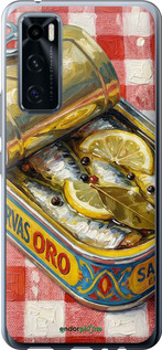 Силиконовый чехол 'Vintage Sardine Tin Phone' для Vivo V20 SE изображение 5