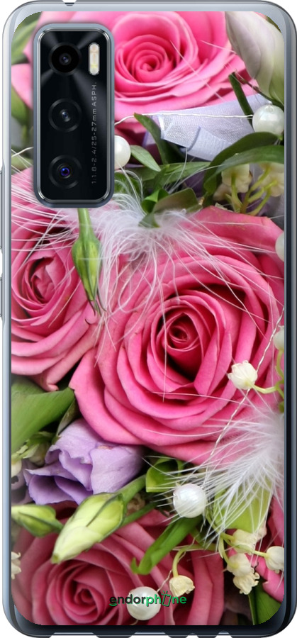 

Силіконовий чохол "Ніжність" для Vivo V20 SE, Рожевий