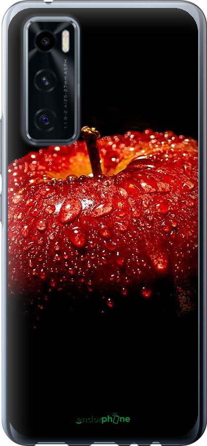 Силиконовый чехол Яблоко для Vivo V20 SE - 6022u-2128 изображение 