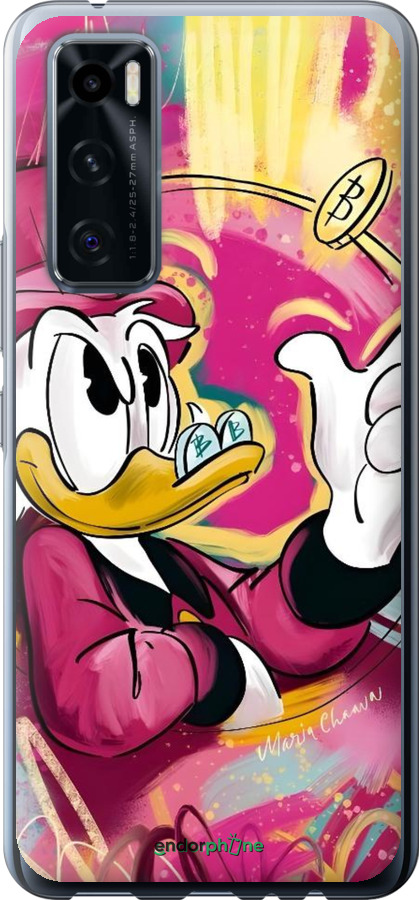 Силиконовый чехол Скрудж для Vivo V20 SE - 6283u-2128 изображение 