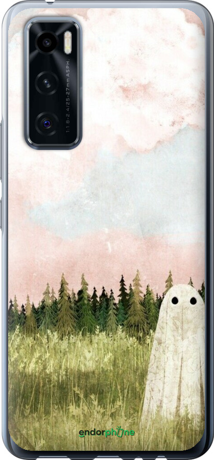 Силіконовий чехол Привид для Vivo V20 SE - 6401u-2128 изображение 