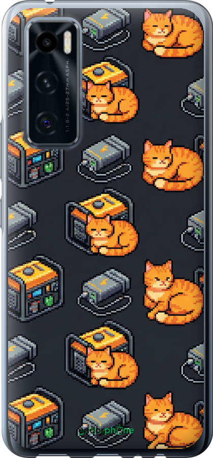 Силиконовый чехол Autonomous Zone для Vivo V20 SE - 6771u-2128 изображение 