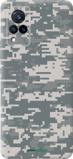 Силиконовый чехол Камуфляж для Vivo V21 - 1085u-2368 изображение 