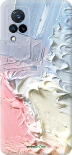 Силиконовый чехол Пастель v1 для Vivo V21 - 3981u-2368 изображение 