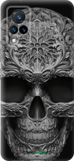 Силиконовый чехол skull-ornament для Vivo V21 - 4101u-2368 изображение 
