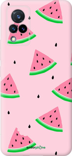 Силиконовый чехол Розовый арбуз для Vivo V21 - 4314u-2368 изображение 