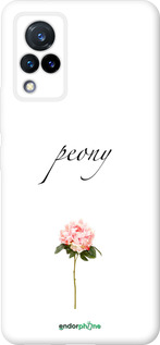 Силиконовый чехол Пион для Vivo V21 - 4366u-2368 изображение 