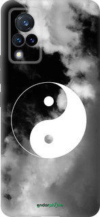 Силиконовый чехол Инь и Янь для Vivo V21 - 4389u-2368 изображение 