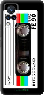 Силиконовый чехол Кассета с90 для Vivo V21 - 4894u-2368 изображение 