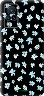 Силиконовый чехол Цветочный для Vivo V21 - 4900u-2368 изображение 