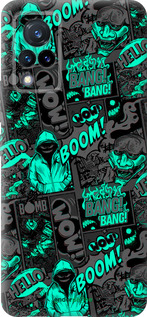 Силиконовый чехол '№ 5331' для Vivo V21 изображение 3