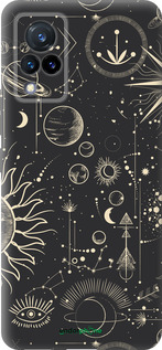 Силиконовый чехол Фаза луны для Vivo V21 - 5605u-2368 изображение 