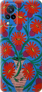 Силиконовый чехол Примаченко для Vivo V21 - 5909u-2368 изображение 