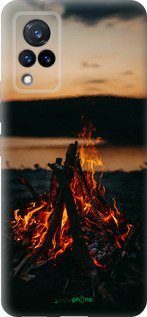 Силиконовый чехол Огонь для Vivo V21 - 6021u-2368 изображение 