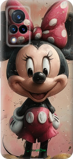 Силиконовый чехол Minnie Mouse для Vivo V21 - 6054u-2368 изображение 
