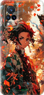 Силиконовый чехол Tanjiro для Vivo V21 - 6130u-2368 изображение 