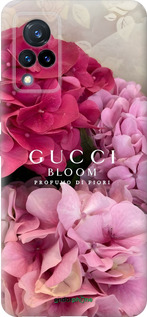 Силиконовый чехол Гучи для Vivo V21 - 6341u-2368 изображение 