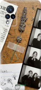 Силіконовий чехол Aesthetic Scrapbook Collage для Vivo V21 - 6773u-2368 изображение 