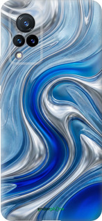 Силиконовый чехол Liquid Chrome для Vivo V21 - 6781u-2368 изображение 