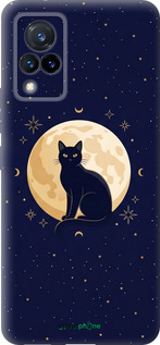 Силиконовый чехол Cute Cat Celestial/Witchy для Vivo V21 - 6787u-2368 изображение 